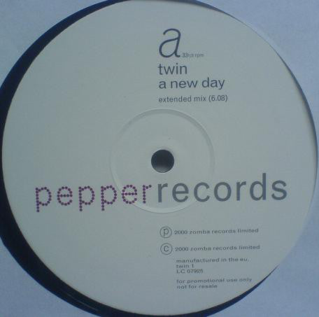Twin - A New Day - Used Vinyl Record 12"