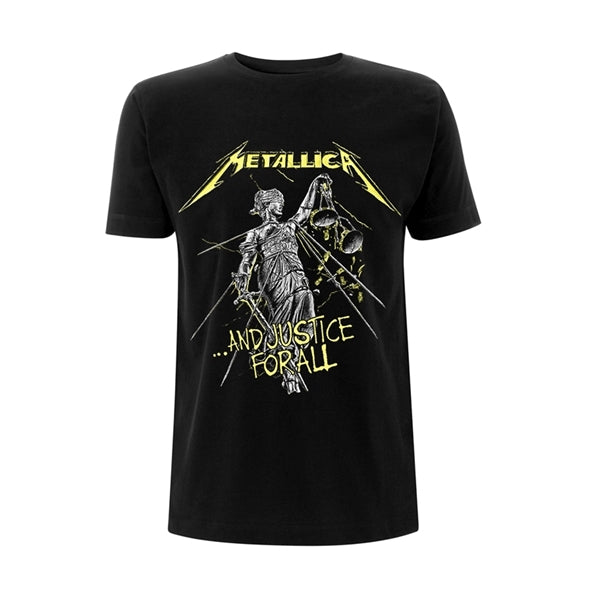 METALLICA - And Justice For - tshirt - T Shirt - Size L