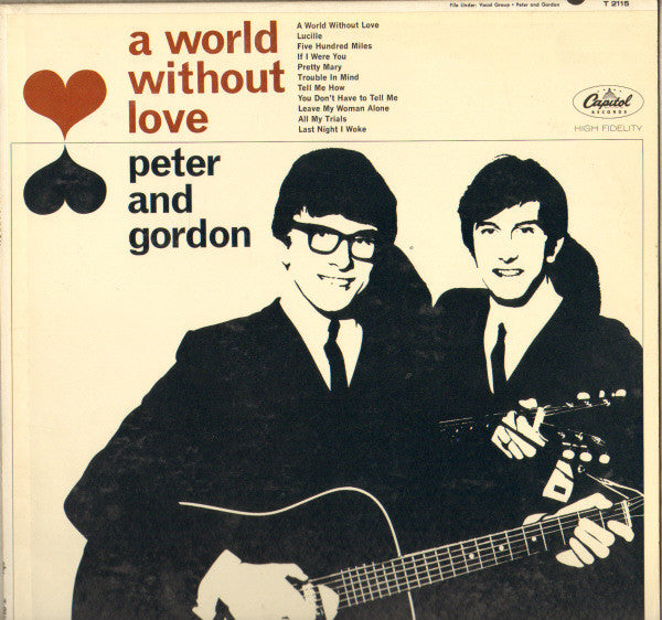 Peter & Gordon - A World Without Love - Used Vinyl Record