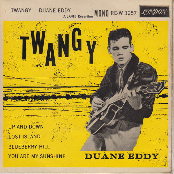 Duane Eddy - Twangy - Used Vinyl Record 7"