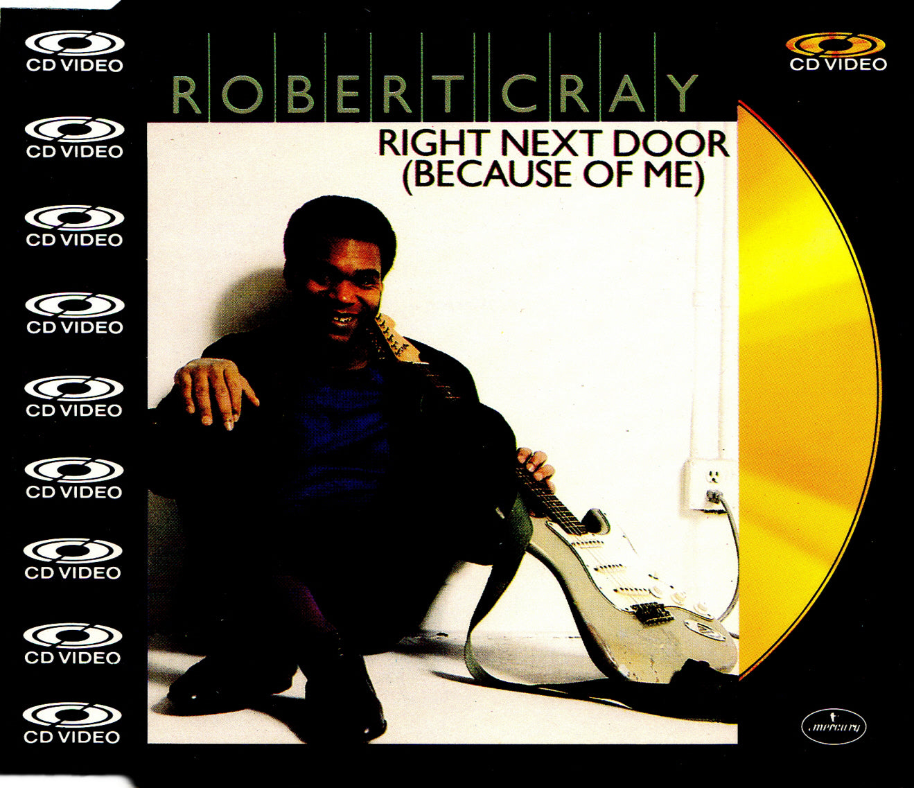 Robert Cray - Right Next Door (Because Of Me) - Used Vinyl Record 12"