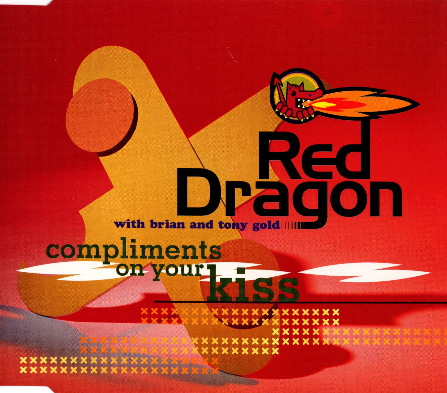 Red Dragon - Compliments On Your Kiss - Used Vinyl Record 7"