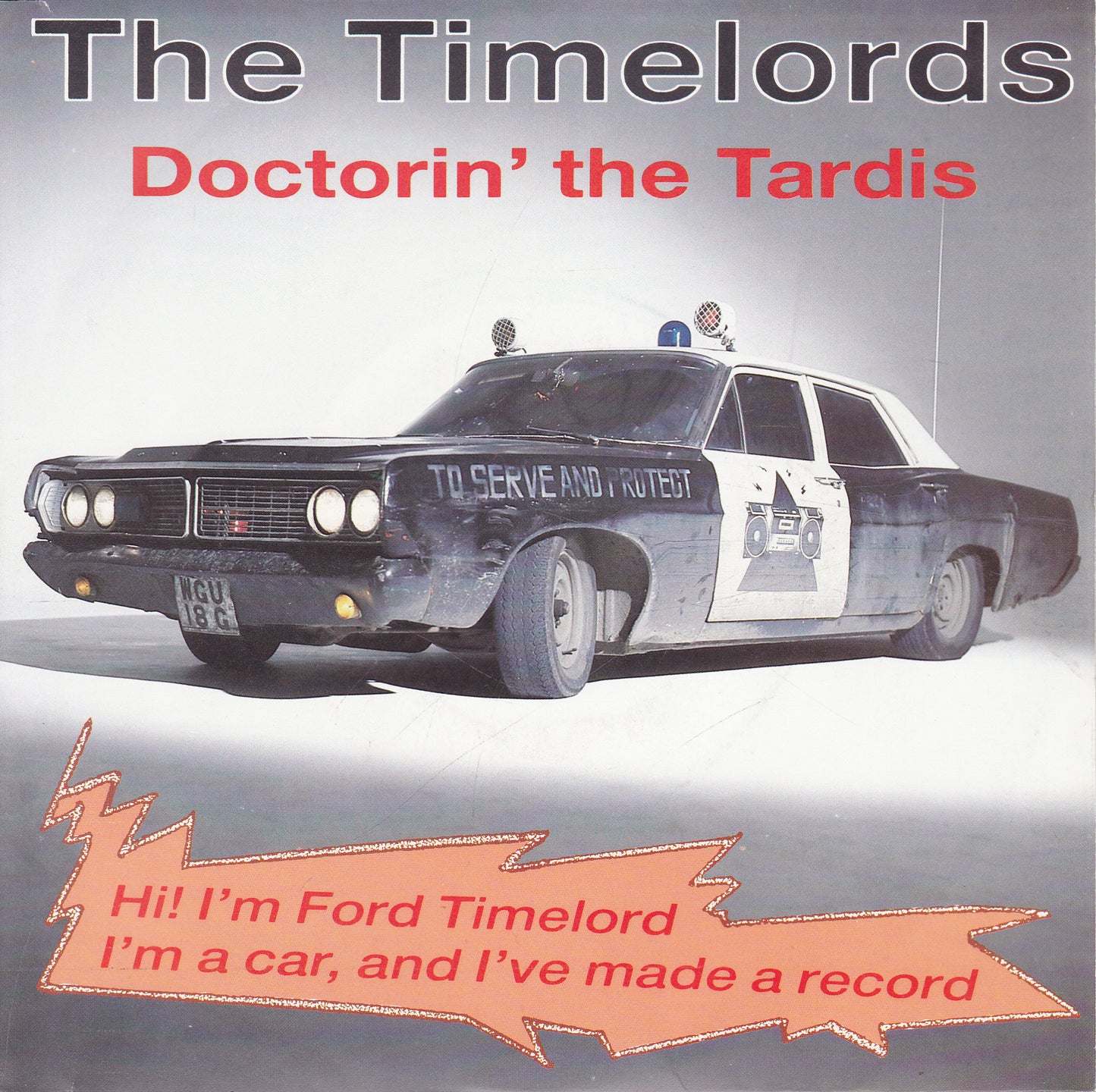 Timelords - Doctorin' The Tardis - Used Vinyl Record 12"