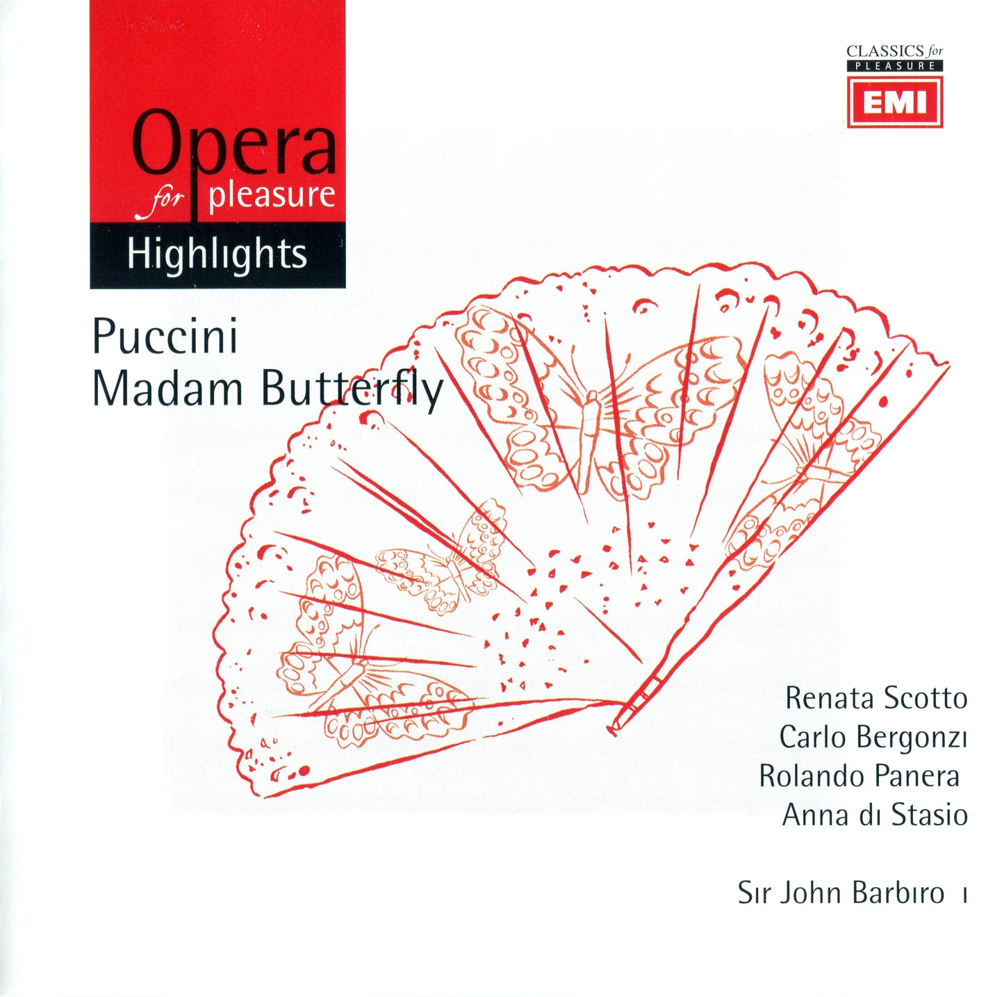 Giacomo Puccini - Madam Butterfly (Highlights) - Used CD