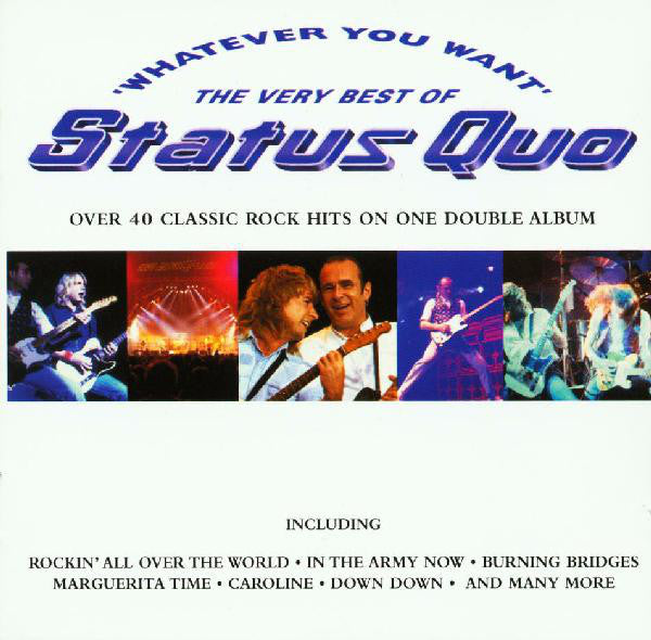 Status Quo - Whatever You Want (The Very Best Of ) - Used CD