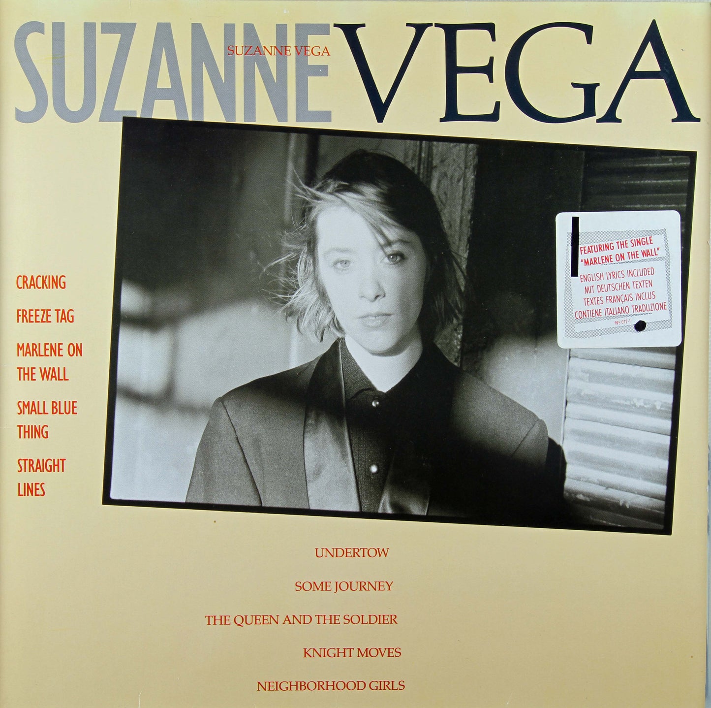 Suzanne Vega - Used Cassette
