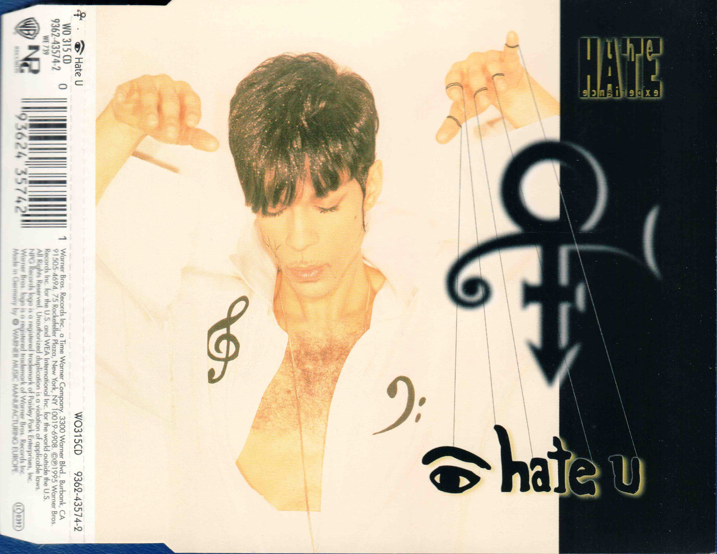 Artist - I Hate U - Used Cassette