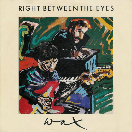 Wax - Right Between The Eyes - Used Vinyl Record 7"