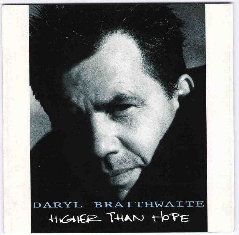Daryl Braithwaite - Higher Than Hope - Used Vinyl Record 7"