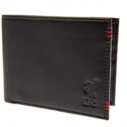 Liverpool FC - Leather Stitch - Men's Wallets - Wa - Approx 11cm x 9cm