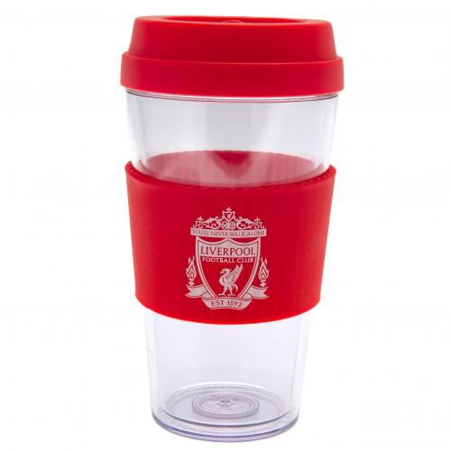 Liverpool FC - Clear Grip Travel Mug CR - Travel Mugs
