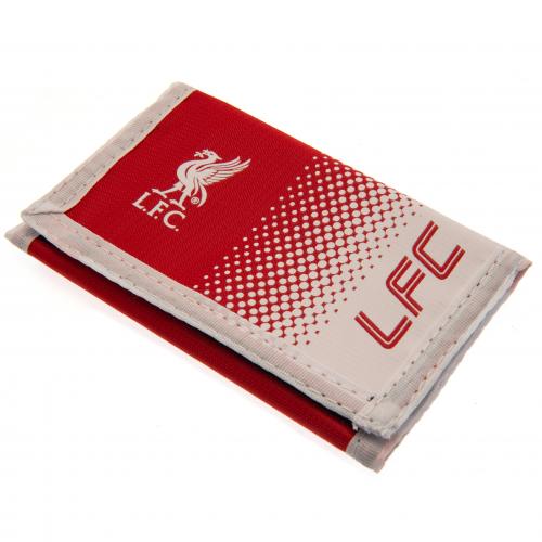 Liverpool FC - Nylon Wallet - Men's Wallets - Approx 12cm x 8cm closed