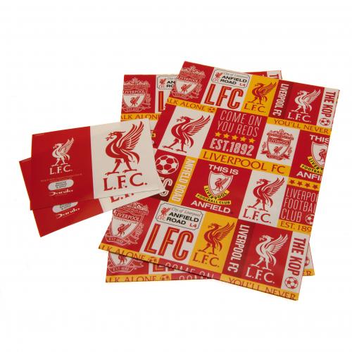 Liverpool FC - Gift Wrap - Cards & Gift Wrap