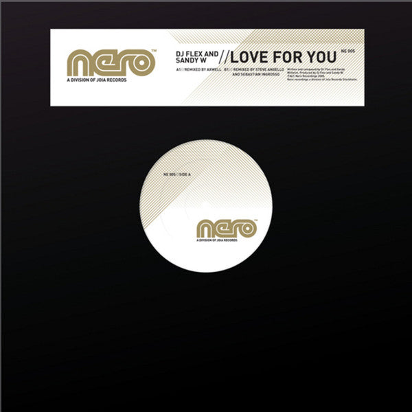 DJ Flex - Love For You - Used Vinyl Record File