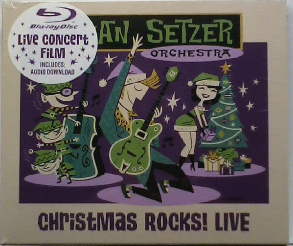 Brian Setzer Orchest - Christmas Rocks! Live - New Blu-ray
