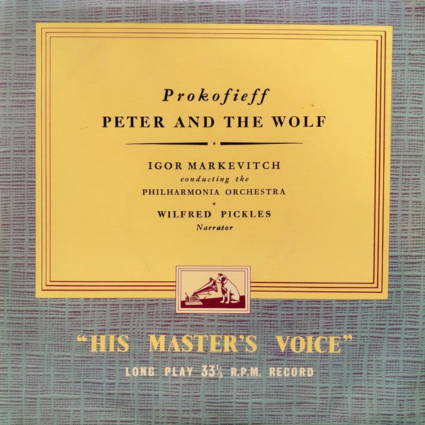 Sergei Prokofiev - Peter And The Wolf - Used Vinyl Record