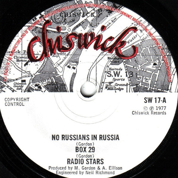Radio Stars - Stop It - Used Vinyl Record 7"