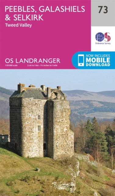 Ordnance Survey - Peebles, Galashiels & Selkirk, Tweed Valley : 073 -