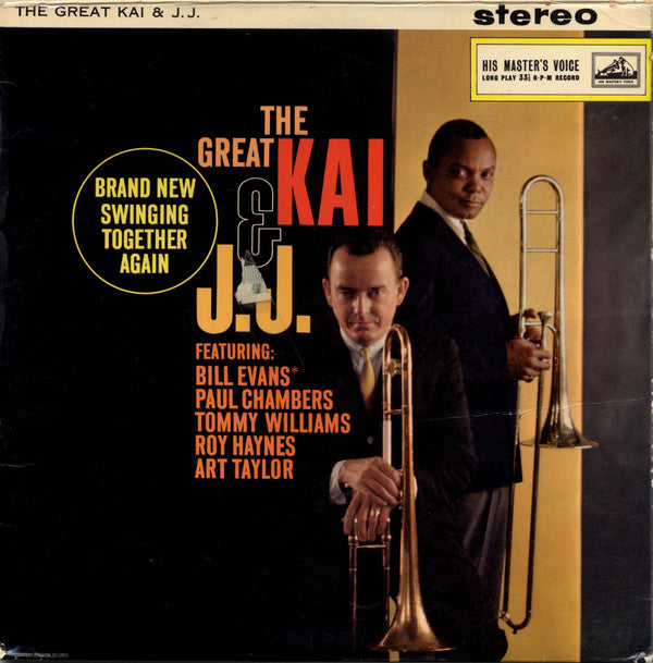 J.J. Johnson - Great Kai & J. J. - Used Vinyl Record