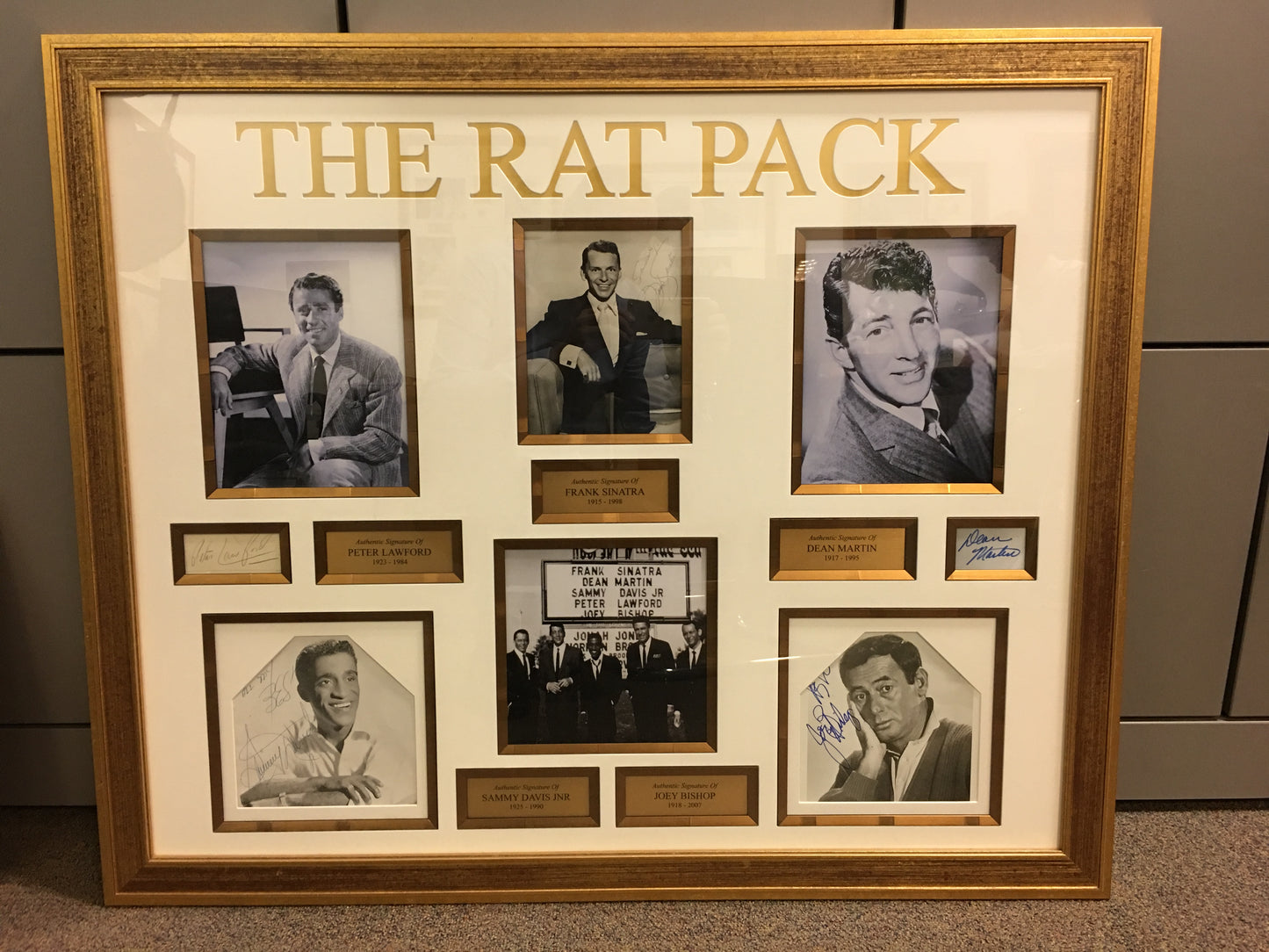 Ratpack - signed autograph - Used Autograph