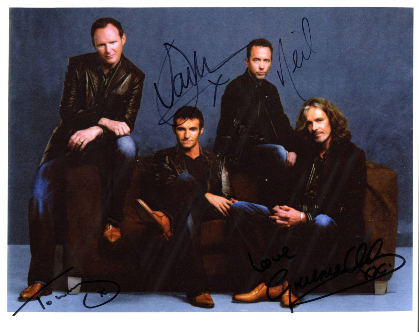 Wet Wet Wet - Signed Photo 10" x 8" - Used autograph