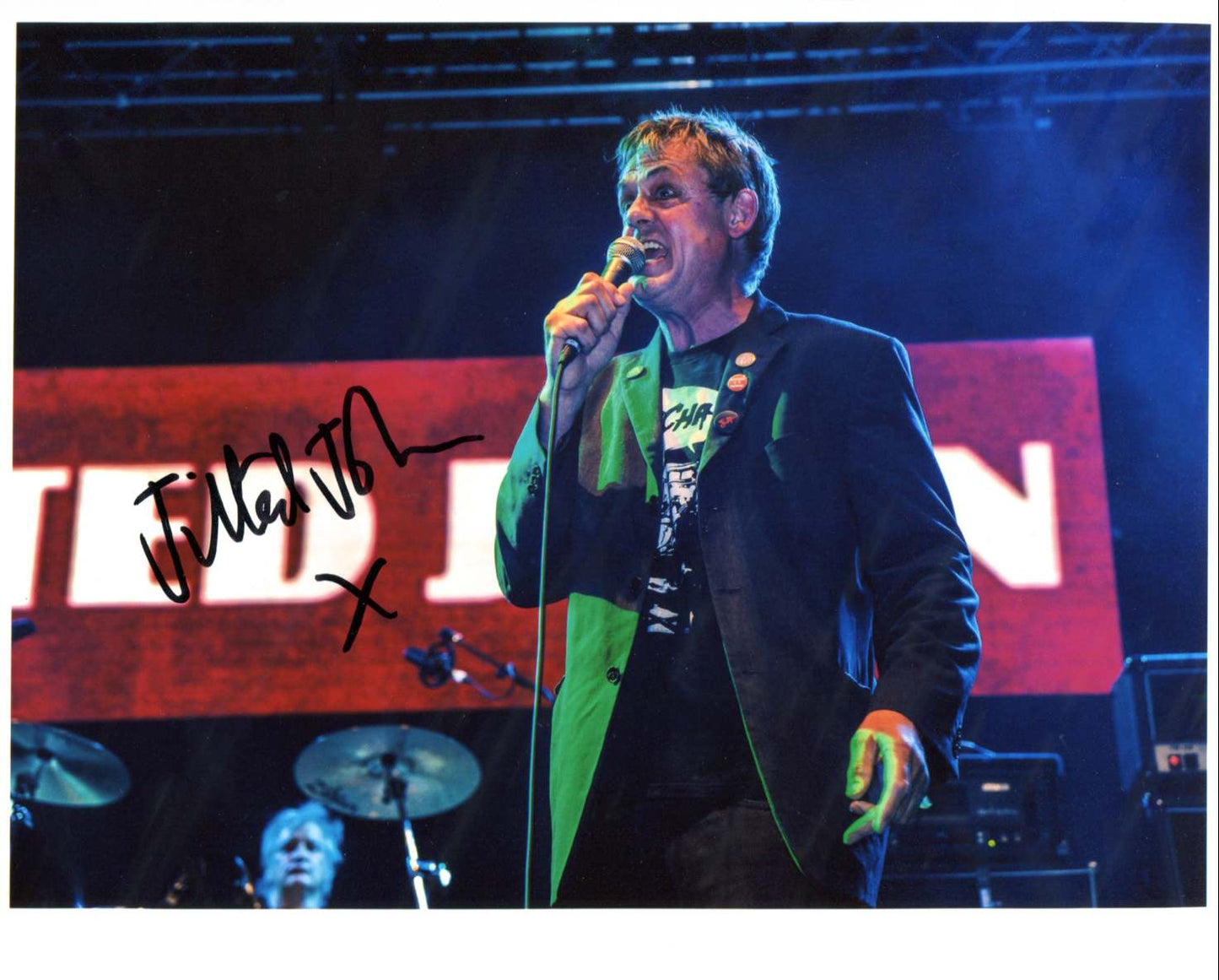 Jilted John - Signed Photo 10" x 8" - Used autograph