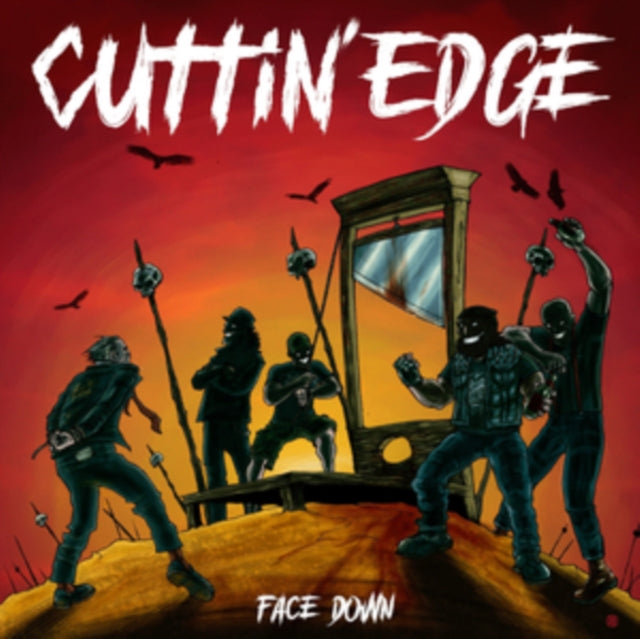 CUTTIN’ EDGE - FACE DOWN - Vinyl Record
