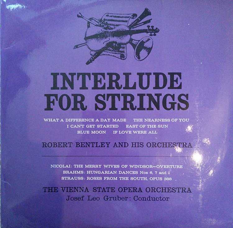 Robert Bentley And H - Interlude For Strings - Used Vinyl Record