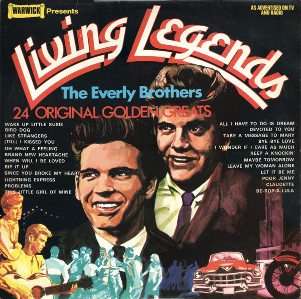 Everly Brothers - Living Legends - Used Vinyl Record