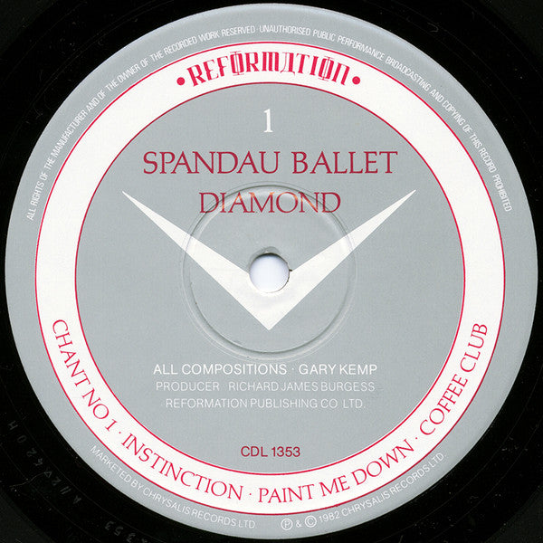 Spandau Ballet - Diamond - Used Vinyl Record