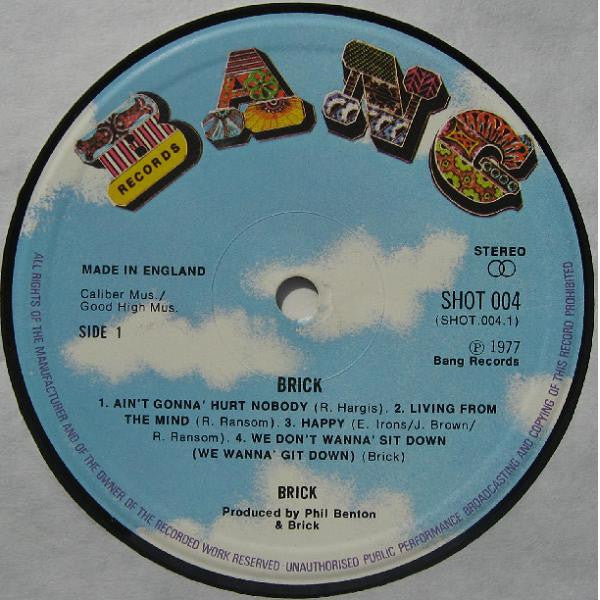 Brick - Brick - Used Vinyl Record