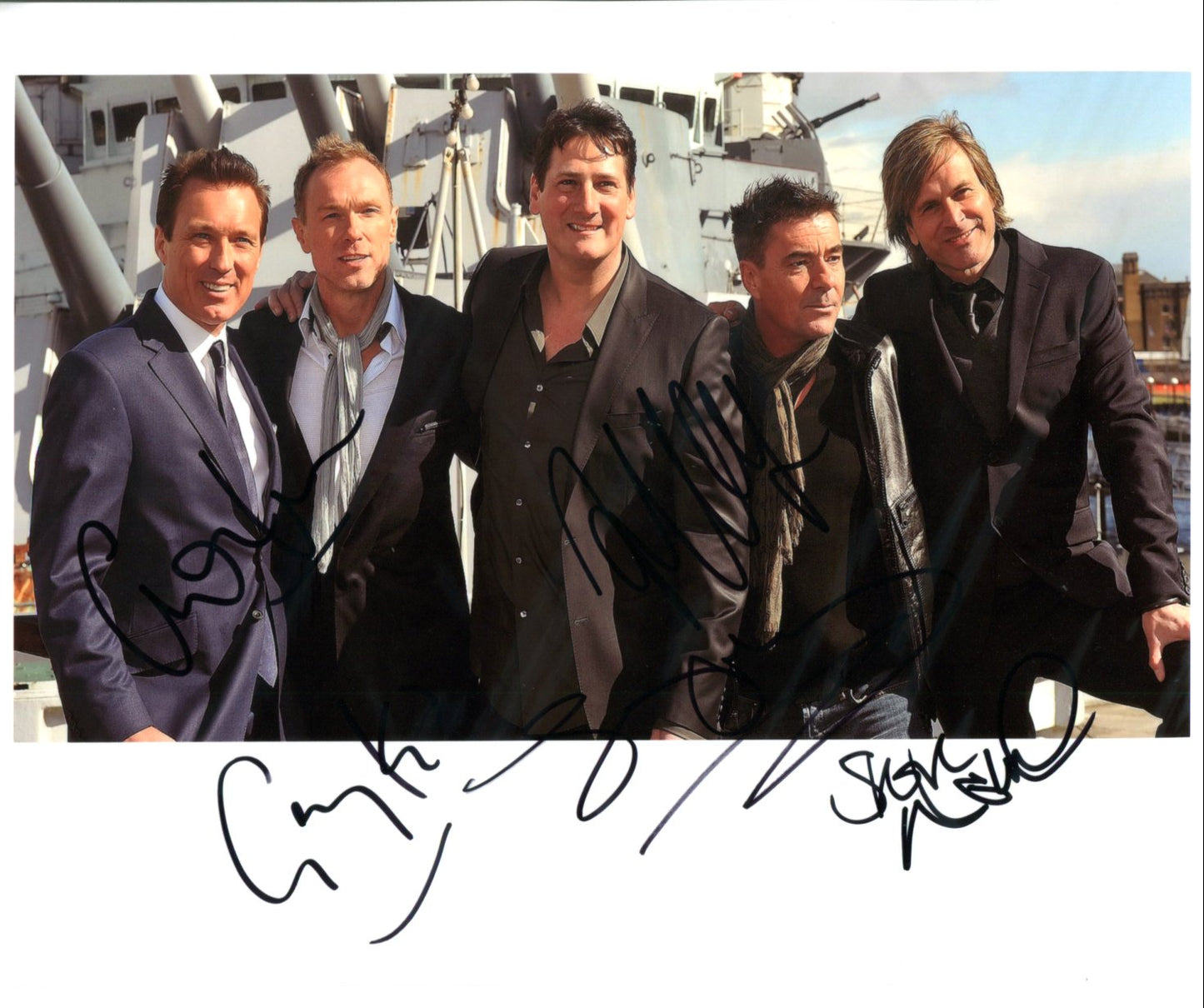Spandau Ballet - Signed Photo 10" x 8" - Used autograph