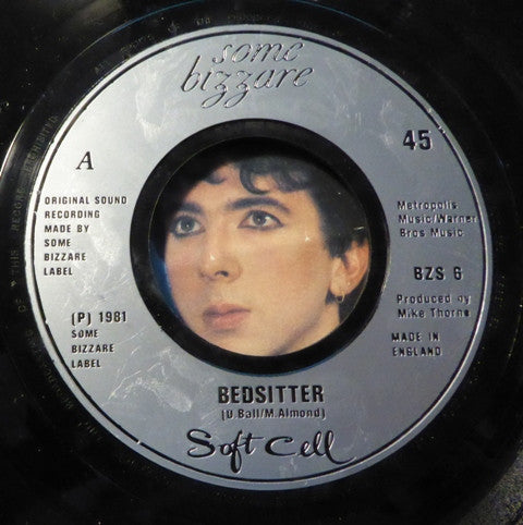 Soft Cell - Bedsitter - Used Vinyl Record 7"