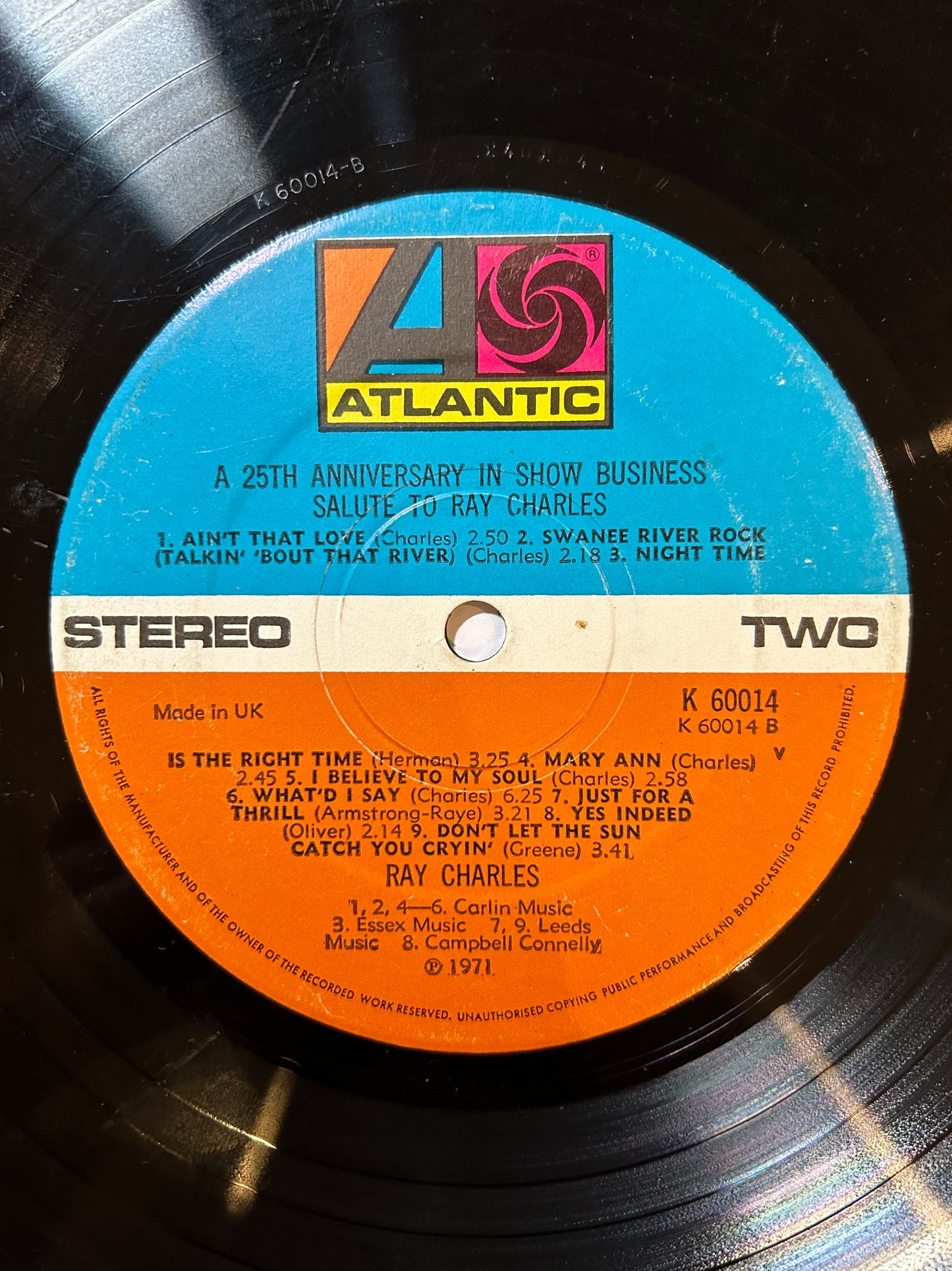 Ray Charles - A 25th Anniversary In Show Business Salute To Ray Charl