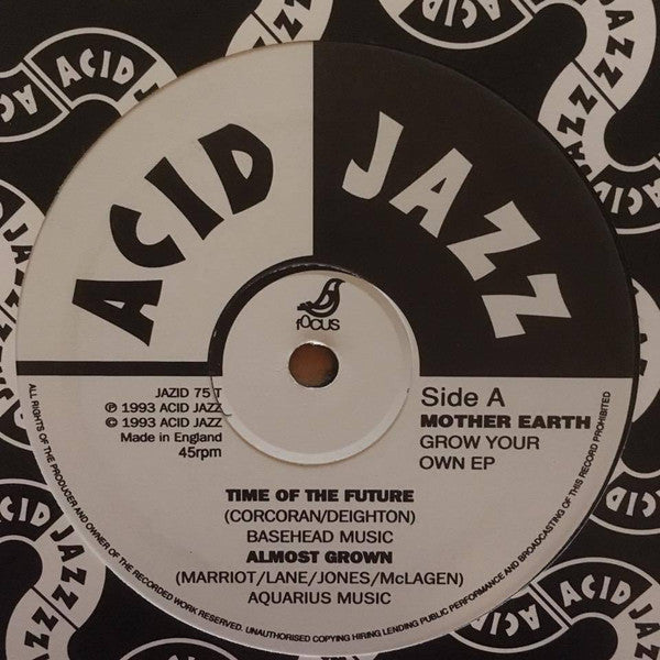 Mother Earth - Grow Your Own EP - Used Vinyl Record 12"