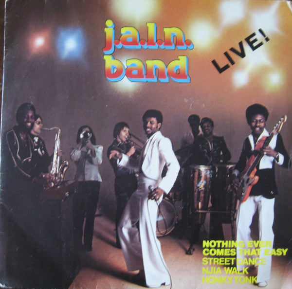 J.A.L.N. Band - Live! - Used Vinyl Record 7"