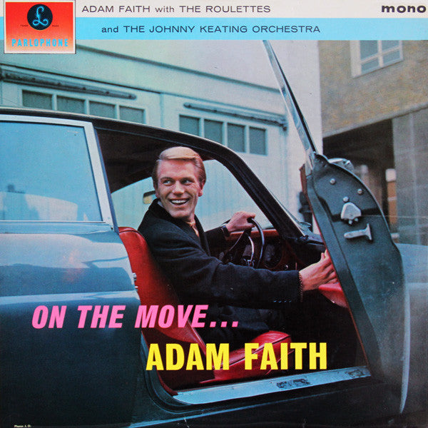 Adam Faith - On The Move - Used Vinyl Record