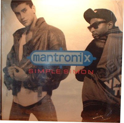 Mantronix - Simple Simon - Used Vinyl Record 12"