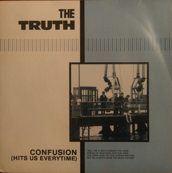 Truth - Confusion (Hits Us Everytime) - Used Vinyl Record 7"