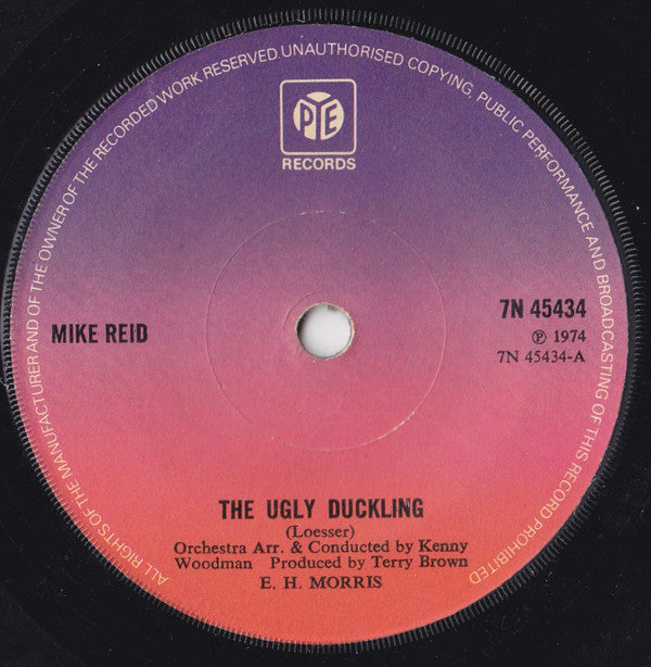 Mike Reid - The Ugly Duckling - Used Vinyl Record 7"