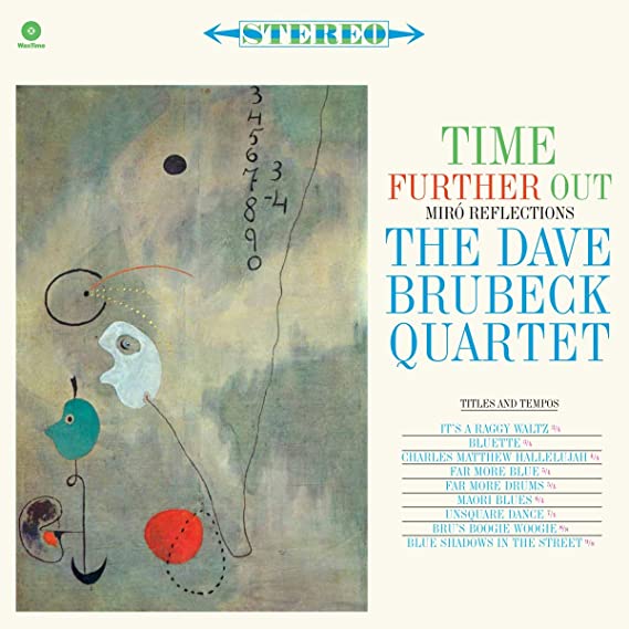 DAVE -QUARTET- BRUBE - TIME FURTHER OUT - Vinyl Record