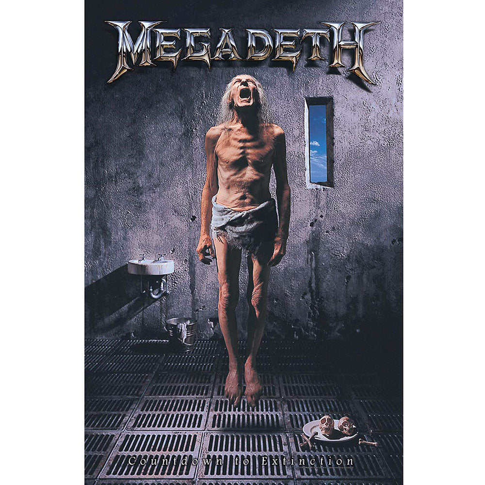 Megadeth - Textile Poster: Countdown to Extinction - Art Posters