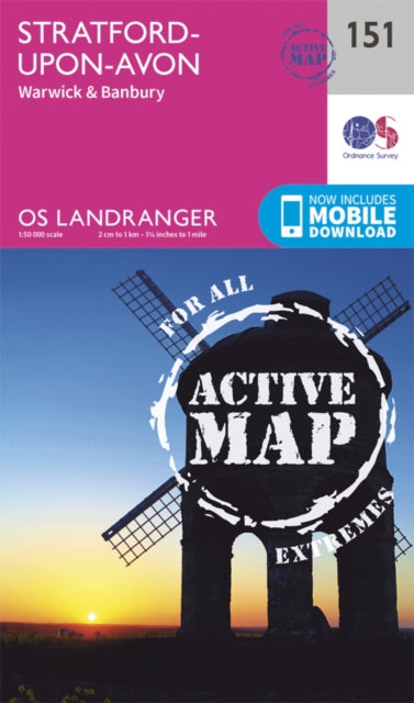 Ordnance Survey - Stratford-Upon-Avon, Warwick & Banbury : 151 - New S