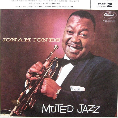 Jonah Jones - Muted Jazz Part 2 - Used Vinyl Record 7"