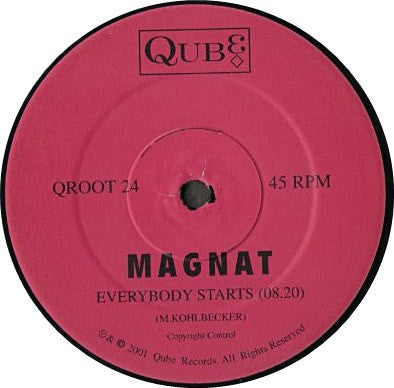 Magnat - Everybody Starts - Used Vinyl Record 12"