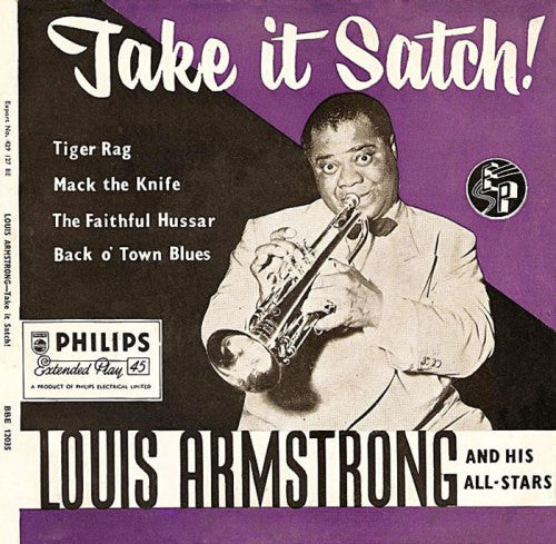 Louis Armstrong And - Take It Satch! - Used Vinyl Record 7"