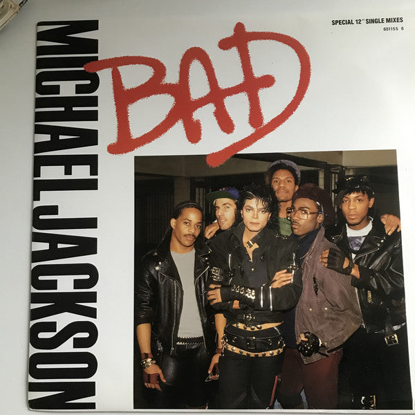 Michael Jackson - Bad - Used Vinyl Record 12"