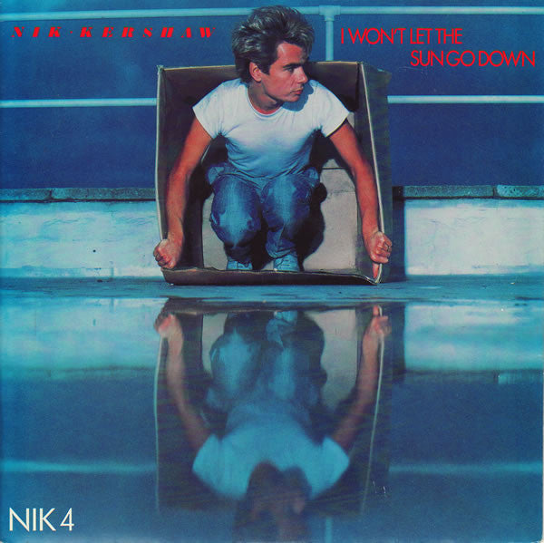 Nik Kershaw - I Won't Let The Sun Go Down - Used Vinyl Record 7"