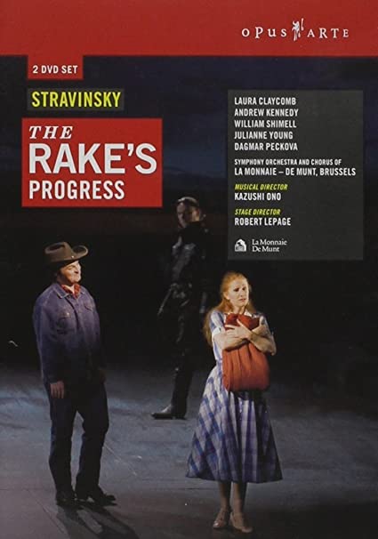 Rake's Progress: Theatre Royal De La Monnaie, Brussels (Ono) - New DVD
