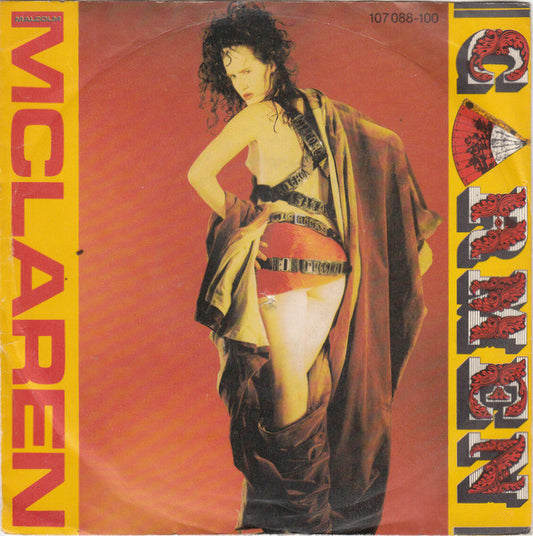 Malcolm McLaren - Carmen - Used Vinyl Record 7"